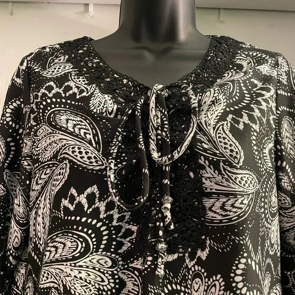 Kim Rogers 3/4 beautiful blouse - Picture 2 of 5